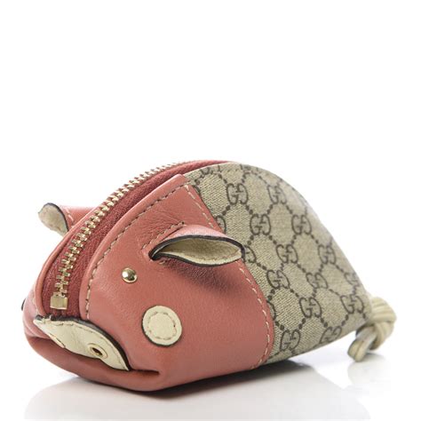 gucci pig coin purse|gucci coin purse men.